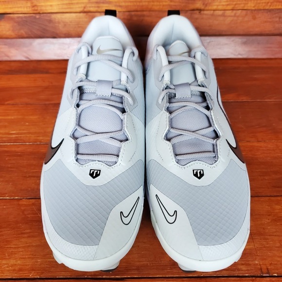 Nike Force Trout Pro MCS Baseball Cleats Men 11.5 Wolf Gray FZ0915-002 New